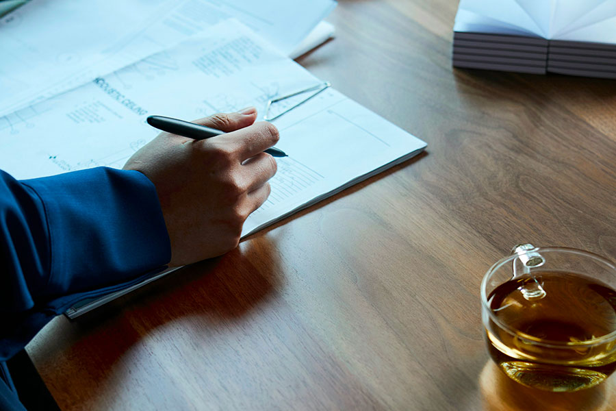 Reviewing a corporate sustainability reporting file