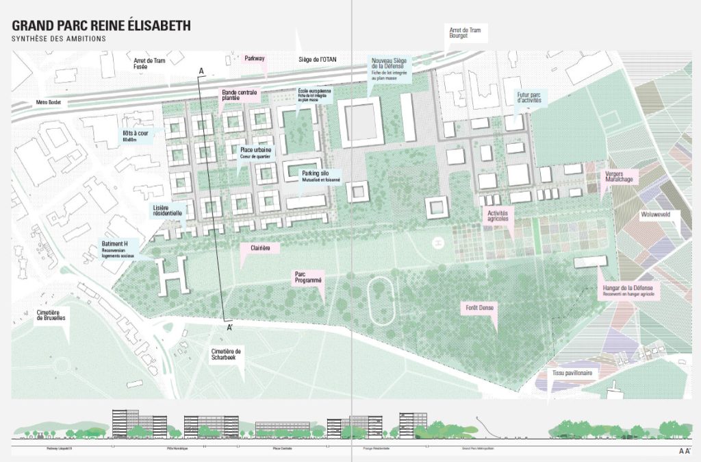 Plan d’aménagement du grand parc écologique Reine Elisabeth